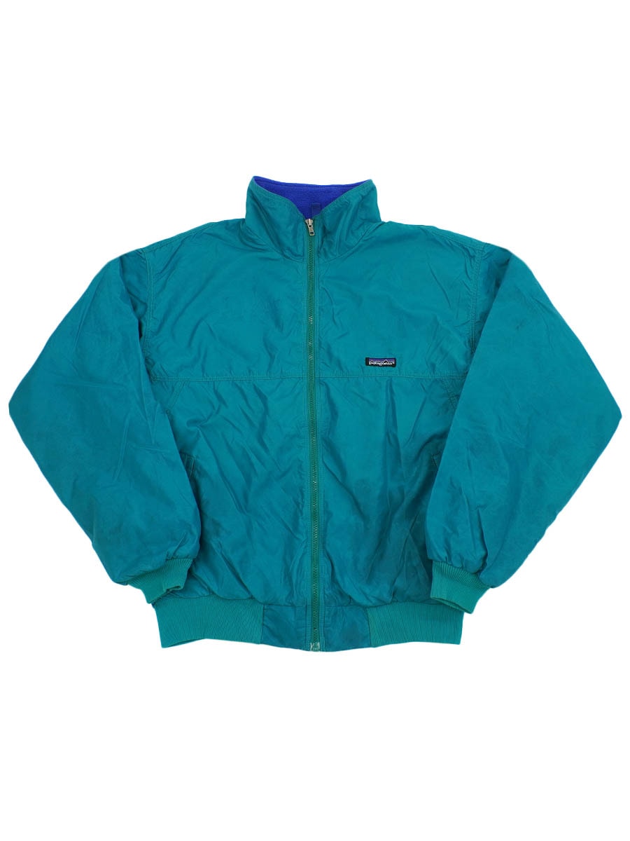 91 パタゴニア シェルドキャプリーンジャケット エメラルドグリーン