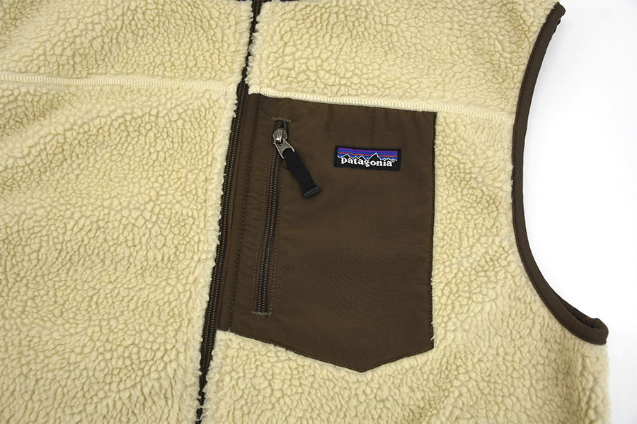 08's パタゴニア クラシックレトロXベスト ナチュラル/マッシュルーム