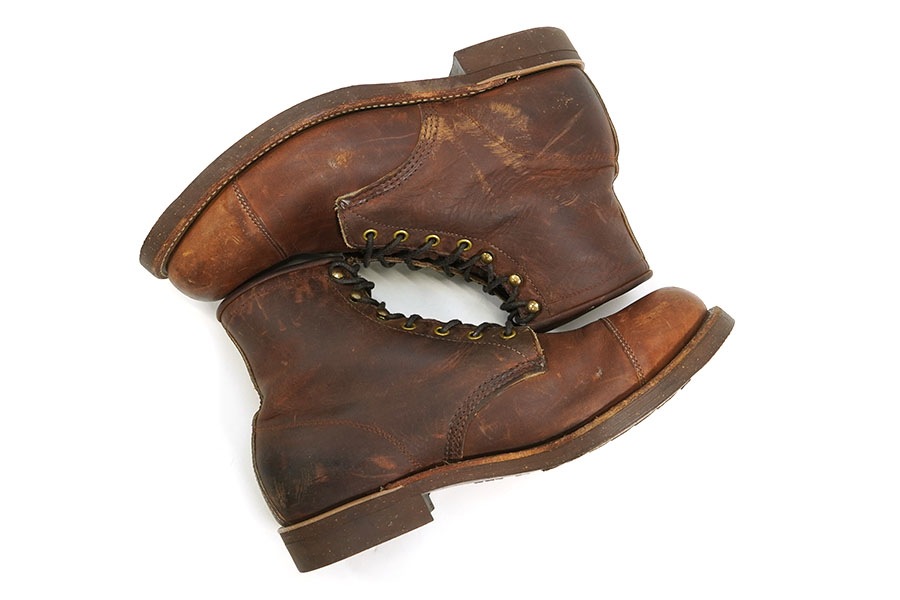 USA製 L.L.Bean x CHIPPEWA オイルドレザーワークブーツ 表記(11E