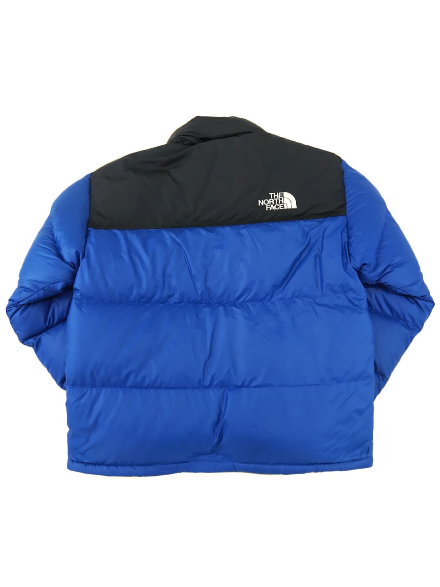 90's～ THE NORTH FACE ヌプシJKT 700フィル 青×黒 表記(L) | すべての
