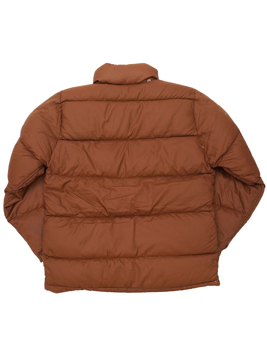 70's 茶タグ ノースフェイス リップストップ ダウンジャケット