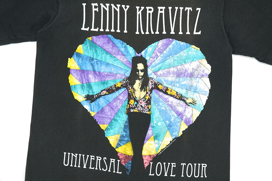 90's giant LENNY KRAVITZ ''UNIVERSAL LOVE TOUR'' 両面プリント