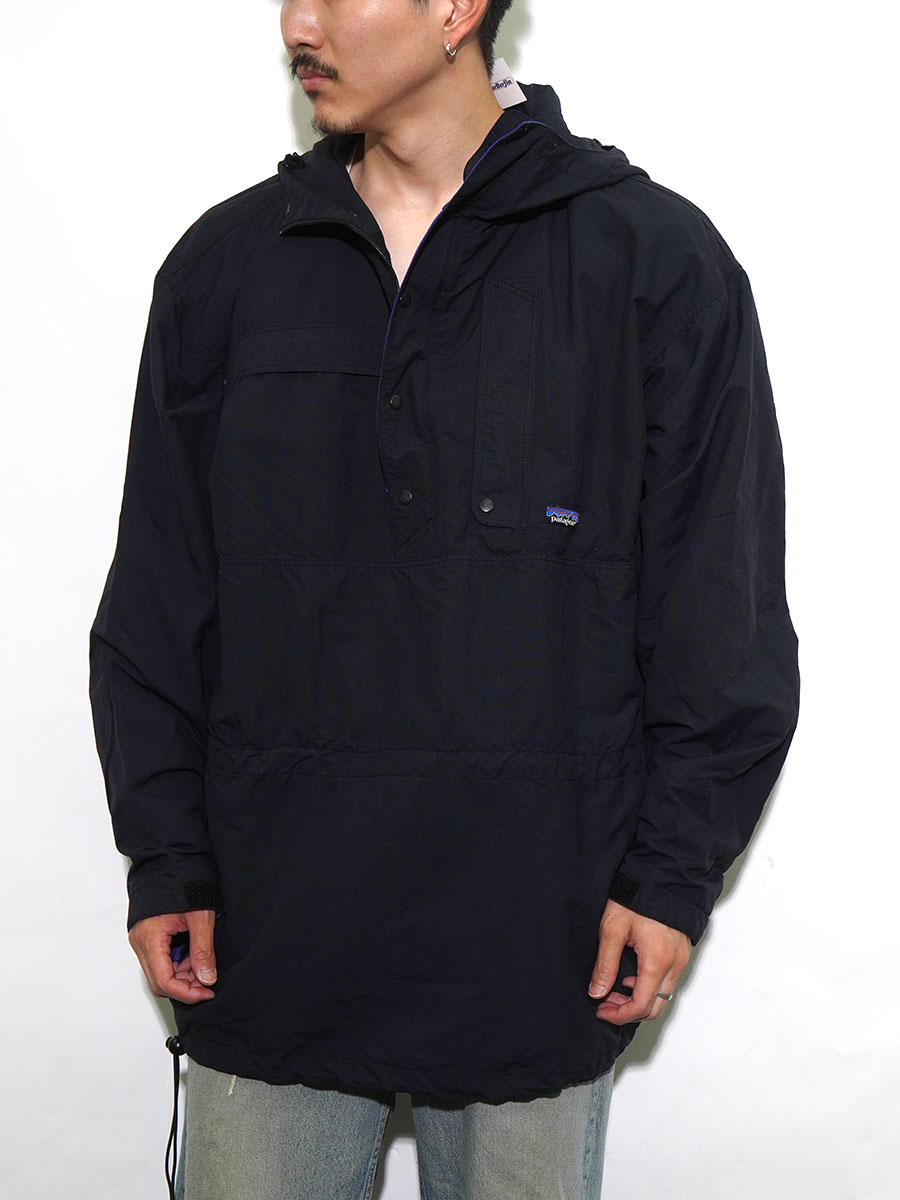 02's パタゴニア エッセンシェルジャケット ブラック 表記(L) | すべて