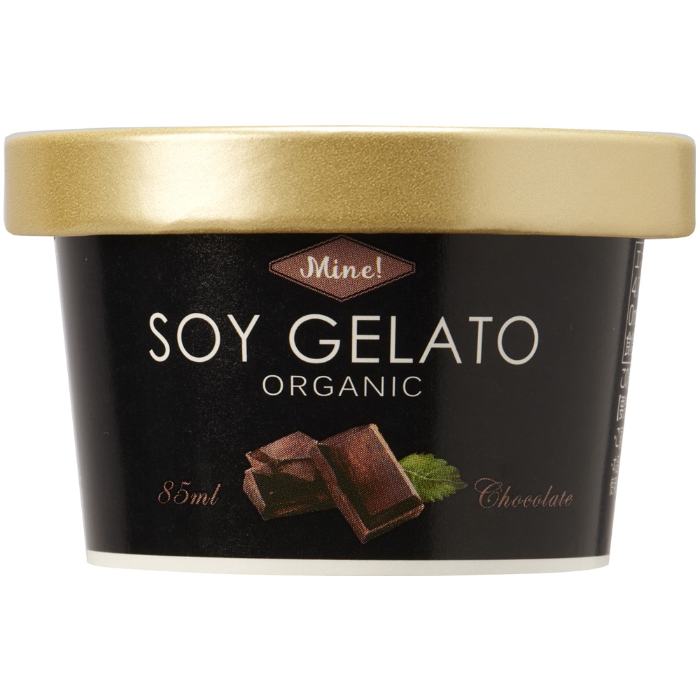 豆乳アイス】Mine! オーガニックSOYジェラート85mlx4個セット（ﾊﾞﾆﾗ×2
