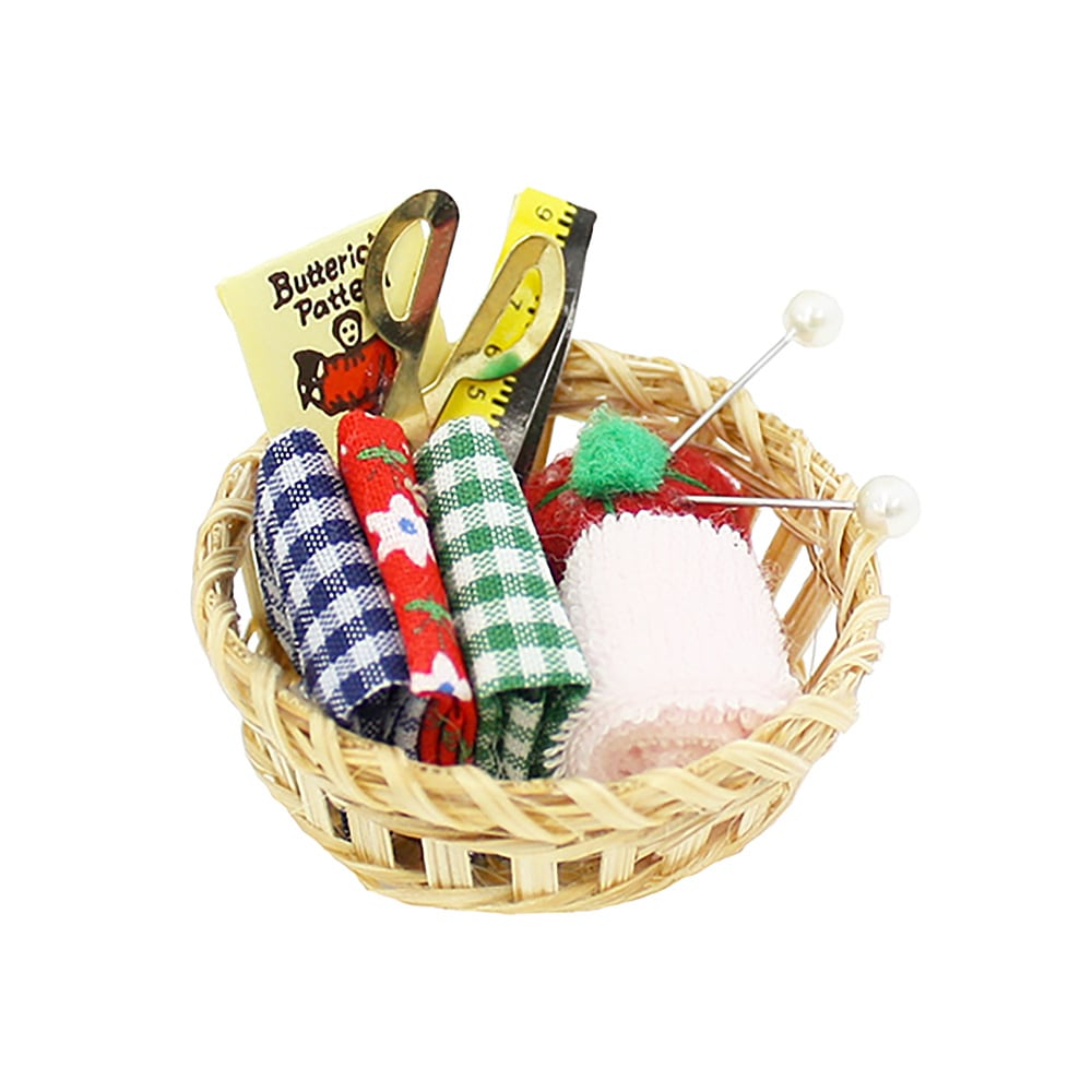 た*う様 【最終値下】アンティークバスケットドールセット た*う様