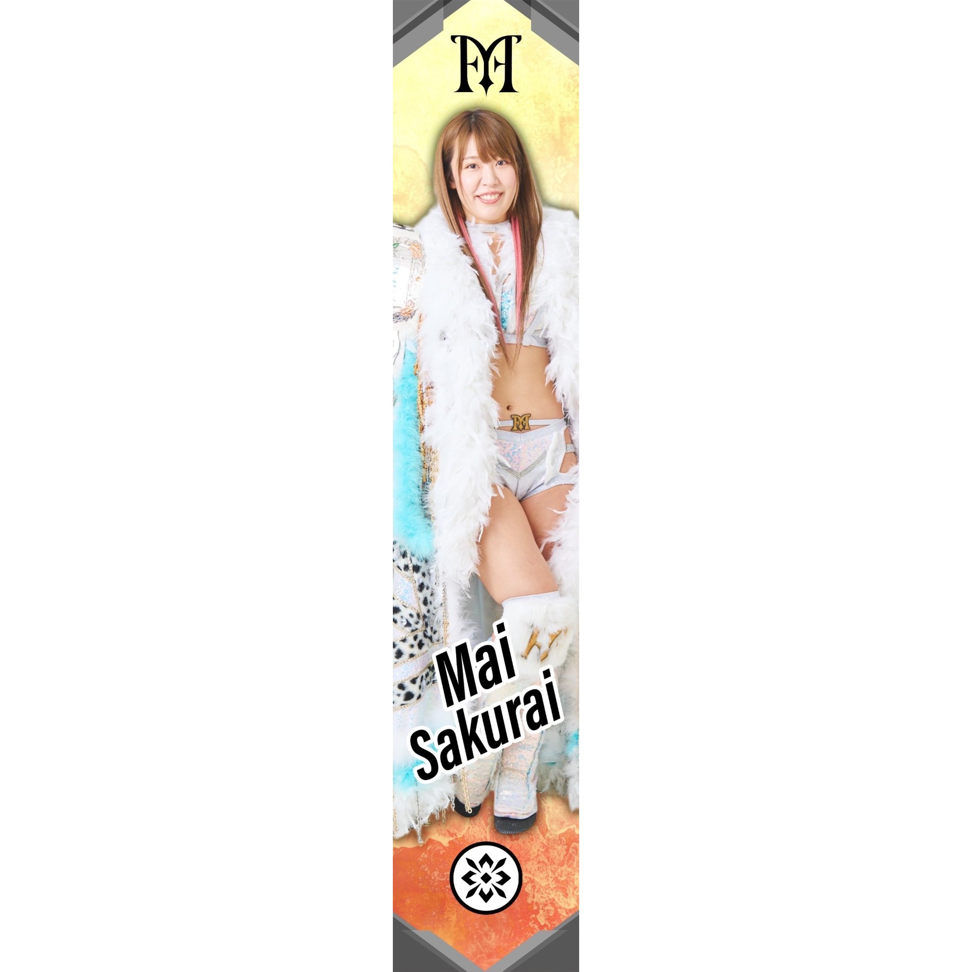 桜井麻衣 #8 マリーゴールド ベースボールシャツ (XXL) | すべての商品