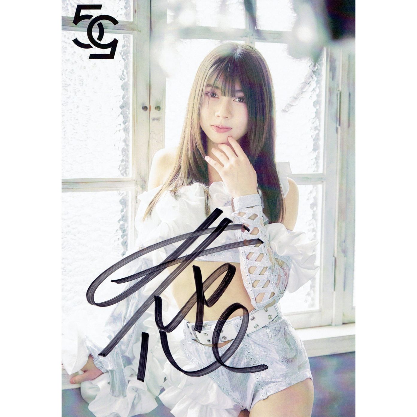 心希 #5 マリーゴールド アクリルパネル s2 A5サイズ 直筆サイン入り