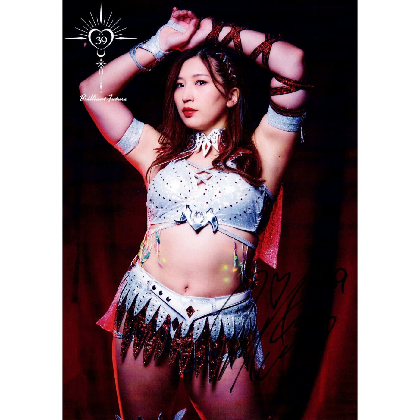 青野未来 #39 マリーゴールド ポートレート 直筆サイン入り