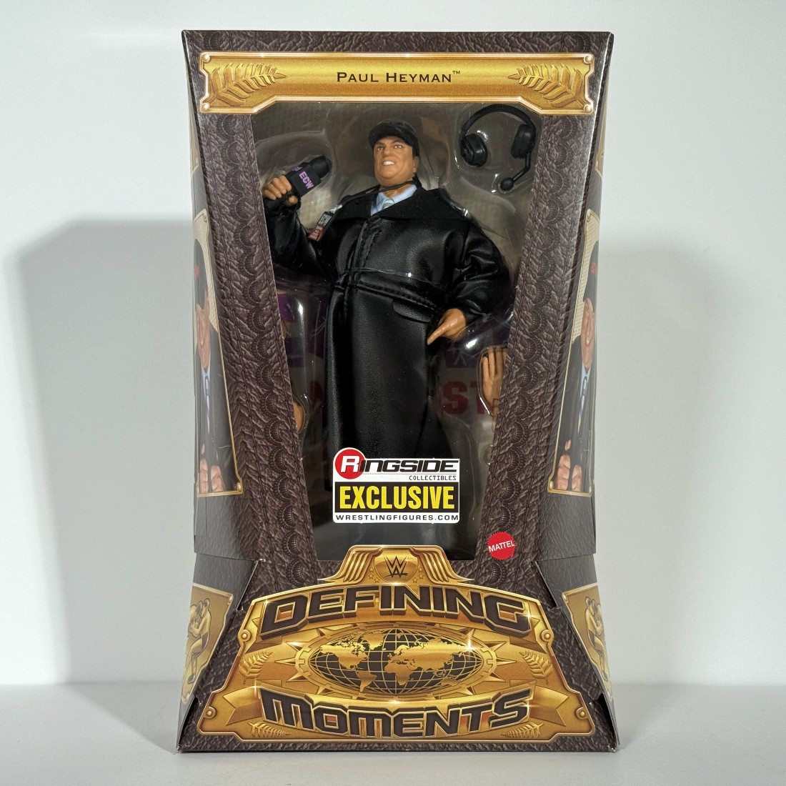 ECW ポール・ヘイマン WWE フィギュア ディファイニング・モーメント
