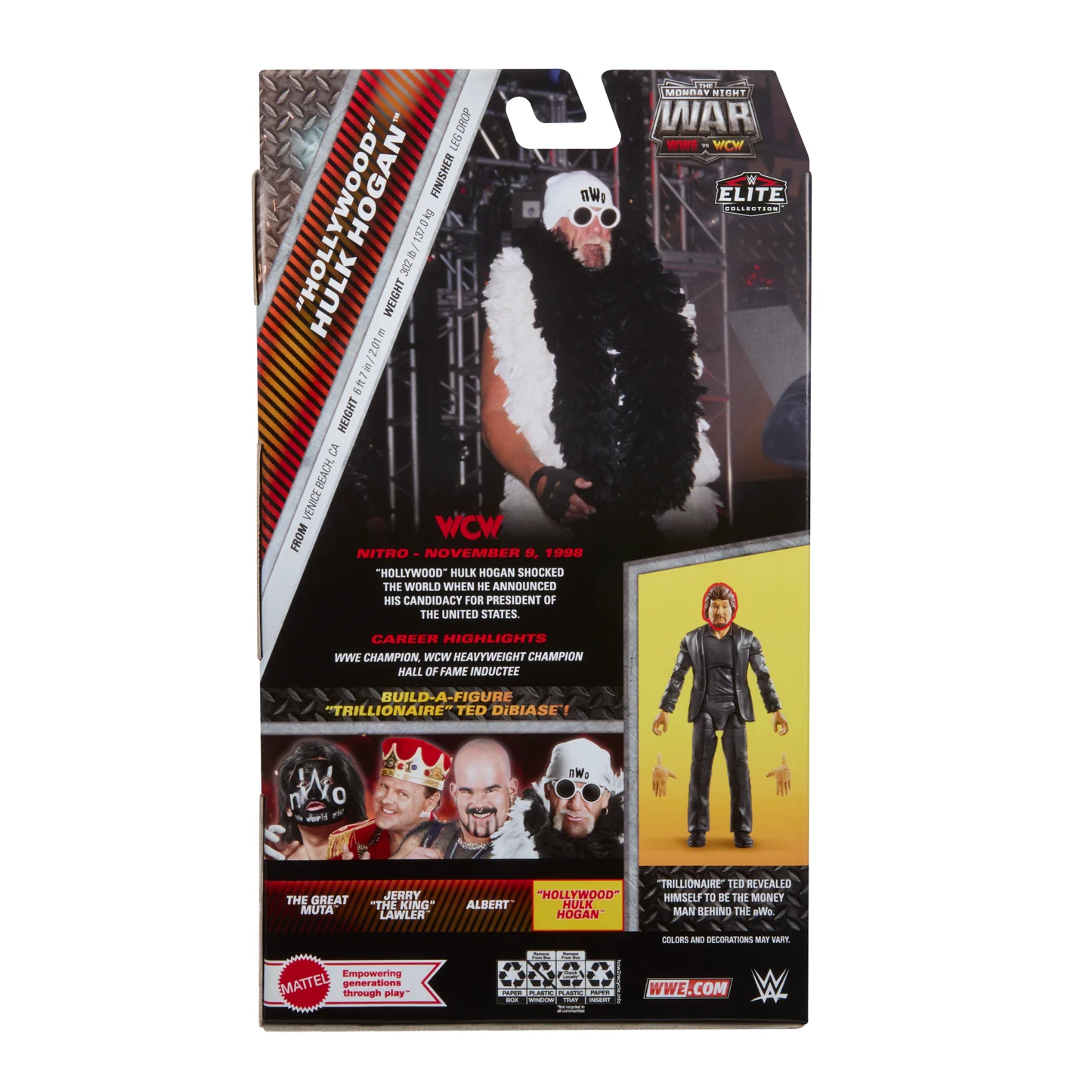 ハリウッド ハルク・ホーガン WWE フィギュア エリート MNW 7 | WWE