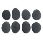 ホットストーン 身体用玄武岩(大)8個セット(アリゾナ)(約6-9cm 厚み