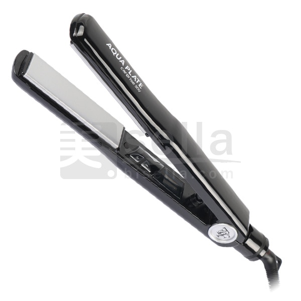 ケアライズ 3DV-AQUA PLATE ヘアアイロン ブラック SI-120Vの通販｜美セラ