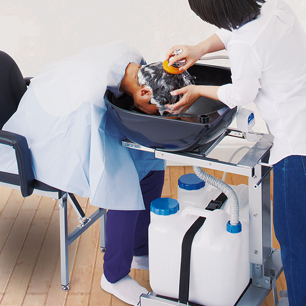 移動式シャンプー台 調整可能 訪問美容 マンションサロン 移動式