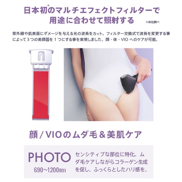 家庭用光脱毛器 ドクターエルミス ゼロトリニティ（DR.ELLEMISS Zero