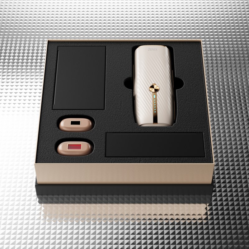 脱毛器 ハイパワー連射 ルピエ（LUPIE）高級サファイアガラスヘッド