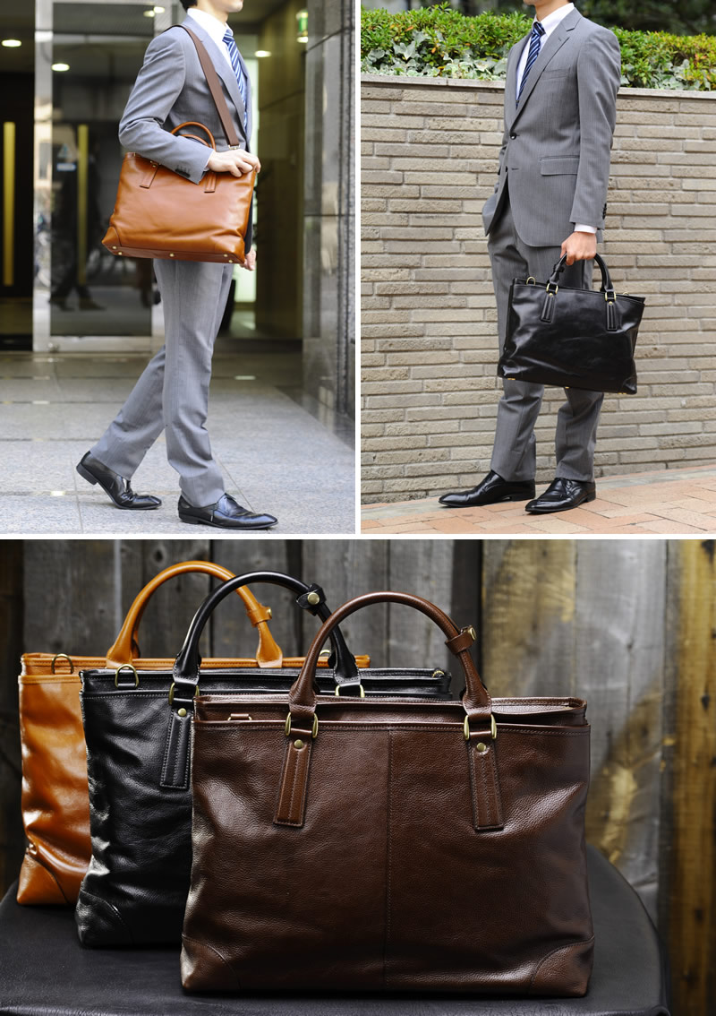 豊岡鞄 ビジネスバッグ 本革 メンズ ブリースケース 牛革 カバン