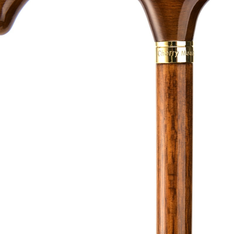 Cherry Mountain オークワイドハンドルステッキ シリーズ2 一本杖 木製