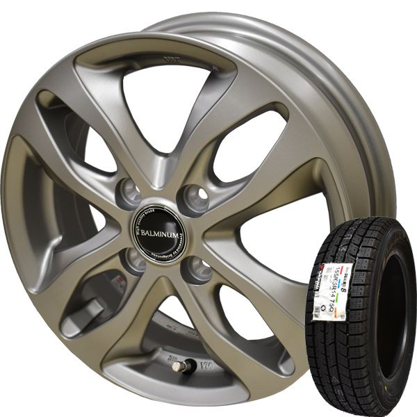 2025年製 ヨコハマ ice GUARD 8 iG80 155/65R14 75Q +バルミナ DS-M