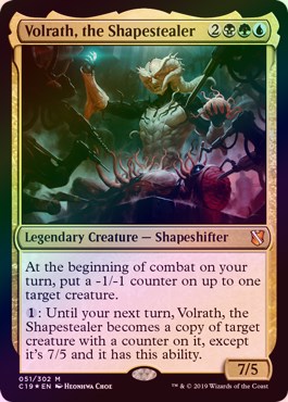 FOIL】【英】姿奪い、ヴォルラス/Volrath, the Shapestealer[金MR