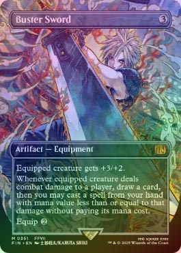MTG バスターソード 英語版 ファイナルファンタジー 英)バスターソード