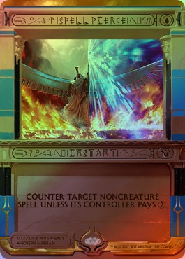 FOIL】【英】呪文貫き/Spell Pierce[青MR]【MPS-AKH】 | モダン以下