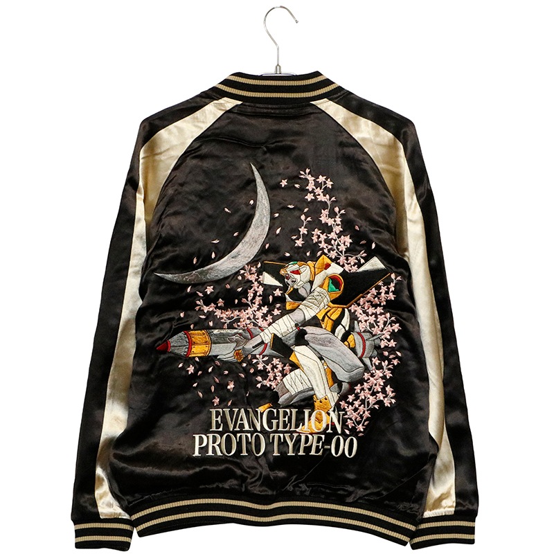 錦 nishiki × エヴァンゲリオン 零号機 × 綾波レイ 刺繍 リバーシブル