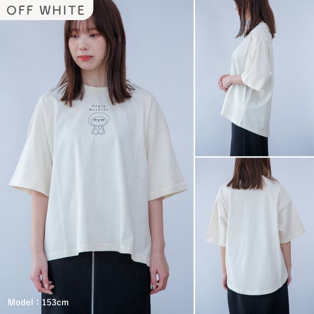 完売】マチコさんシンプルTシャツ アングリーマチコ Angry Machiko