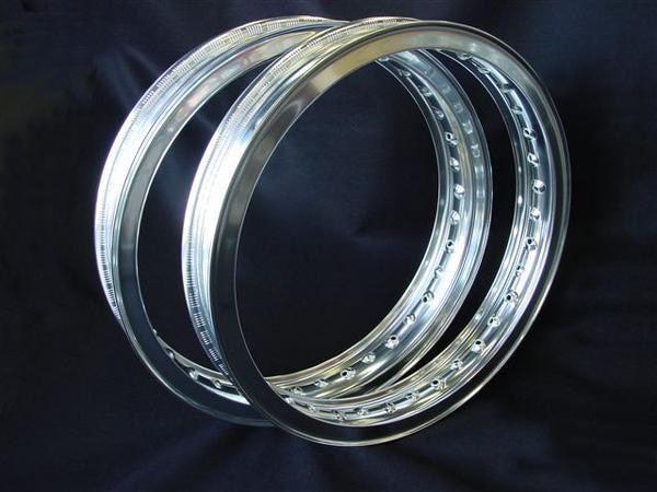 H型アルミリム前後セット(1.85+2.50)☆前後18インチ☆36穴 | HONDA