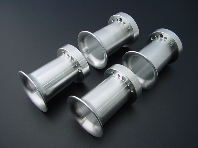 Z400FX CRキャブ対応ロングアルミファンネルセット | KAWASAKI,Z400FX