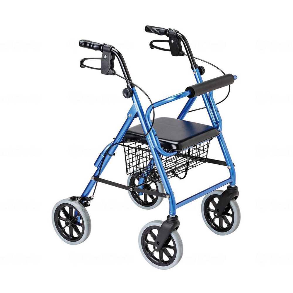 ハッピーII NB ブルーメタリック ｜ シルバーカー・歩行器,歩行器