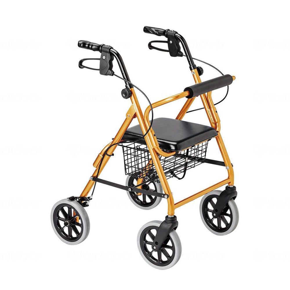 ハッピーII NB オレンジメタリック ｜ シルバーカー・歩行器,歩行器