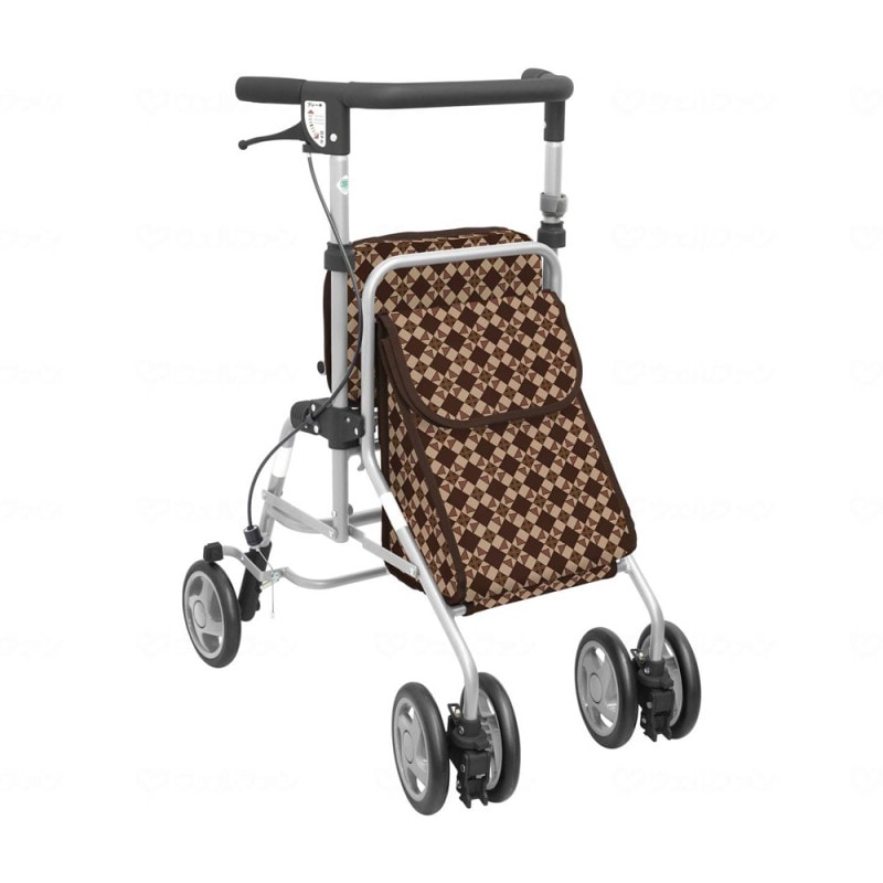 フォルテライト Gブラウン 島製作所 ｜ シルバーカー・歩行器,シルバー
