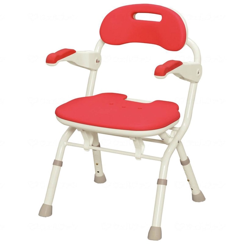 安寿 折りたたみシャワーベンチ FSフィット ブルー ｜ 入浴補助用具