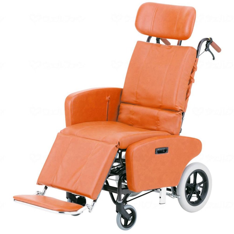 ティルト＆リクライニング車椅子NHR－7B（サイドガード付きアーム