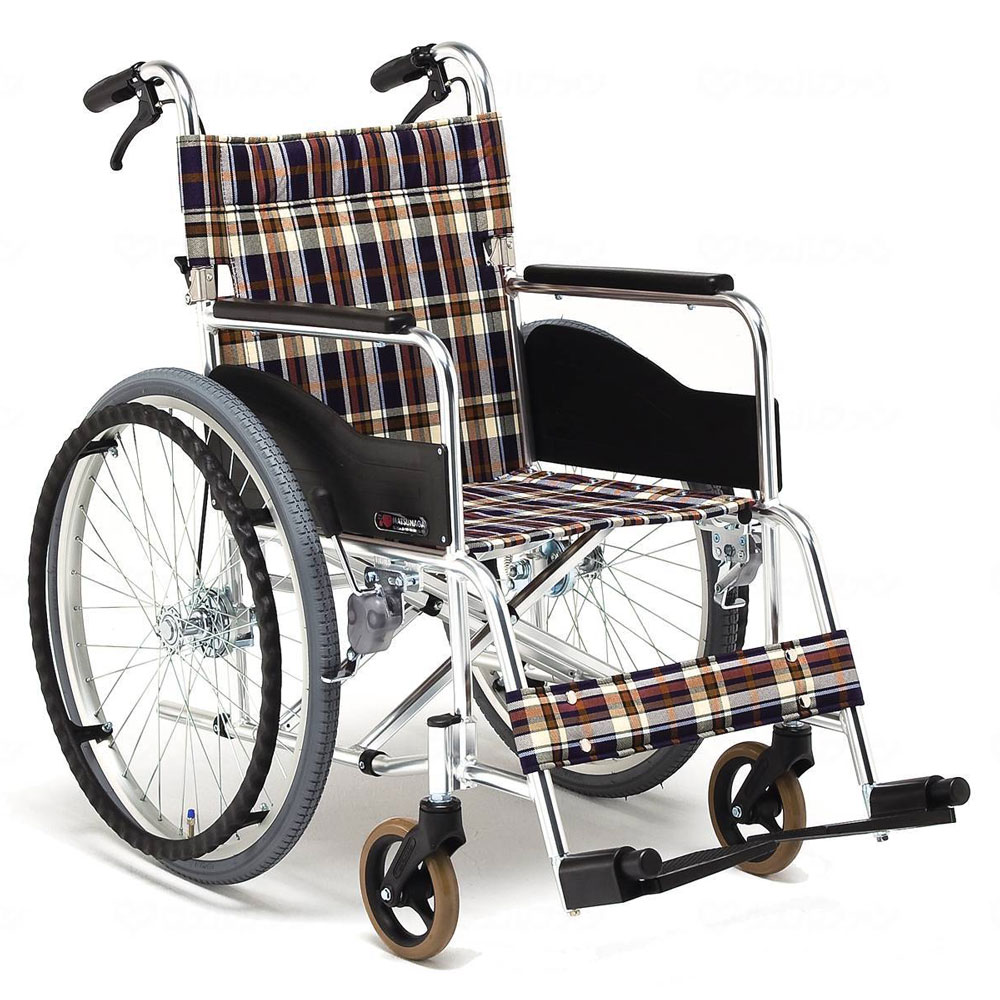 自走用車椅子AR－201B 背折れ式・介助ブレーキ付 ｜ 車椅子,自走