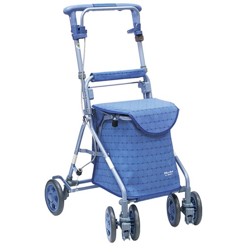 超売れ筋】リズムRWC ブルー シルバーカー 島製作所 ｜ シルバーカー