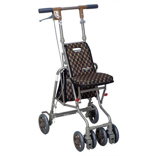 島製作所 新品 サニーウォーカー シルバーカー 歩行器 折りたたみ式 傘
