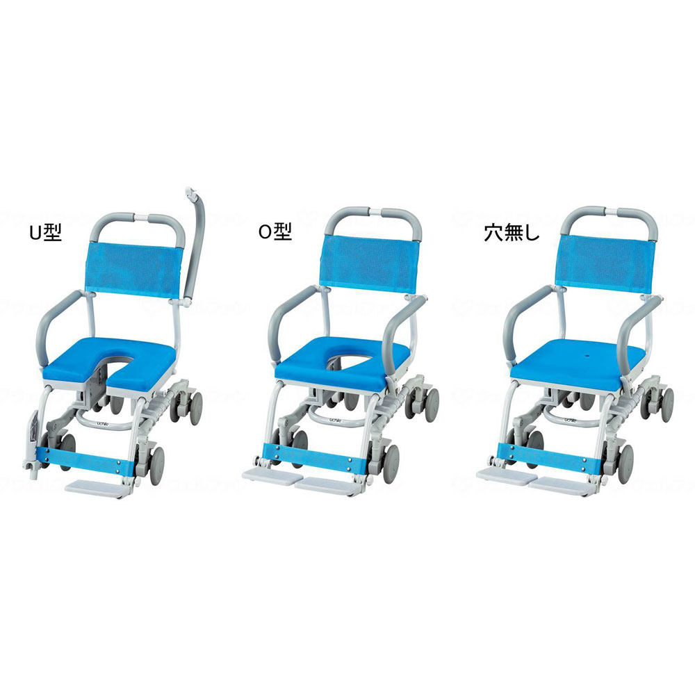 シャワーラク 4輪自在 O型シート ｜ 入浴補助用具 ｜ 介護用品・福祉