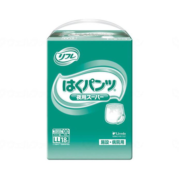 リフレ はくパンツ レギュラー Lサイズ 袋（18枚入） ｜ 排泄関連用品