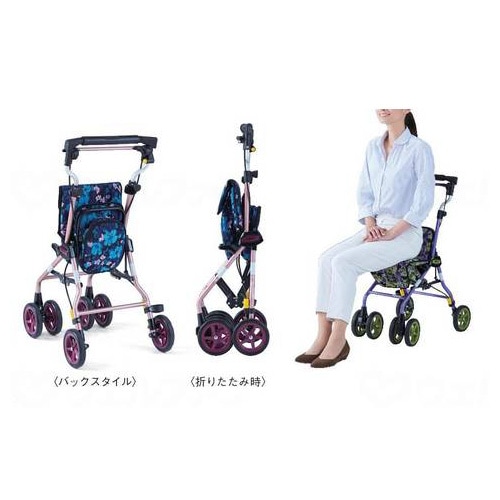 ライトステップタイニー Wヌーボー レガロ モノトーン ｜ シルバーカー