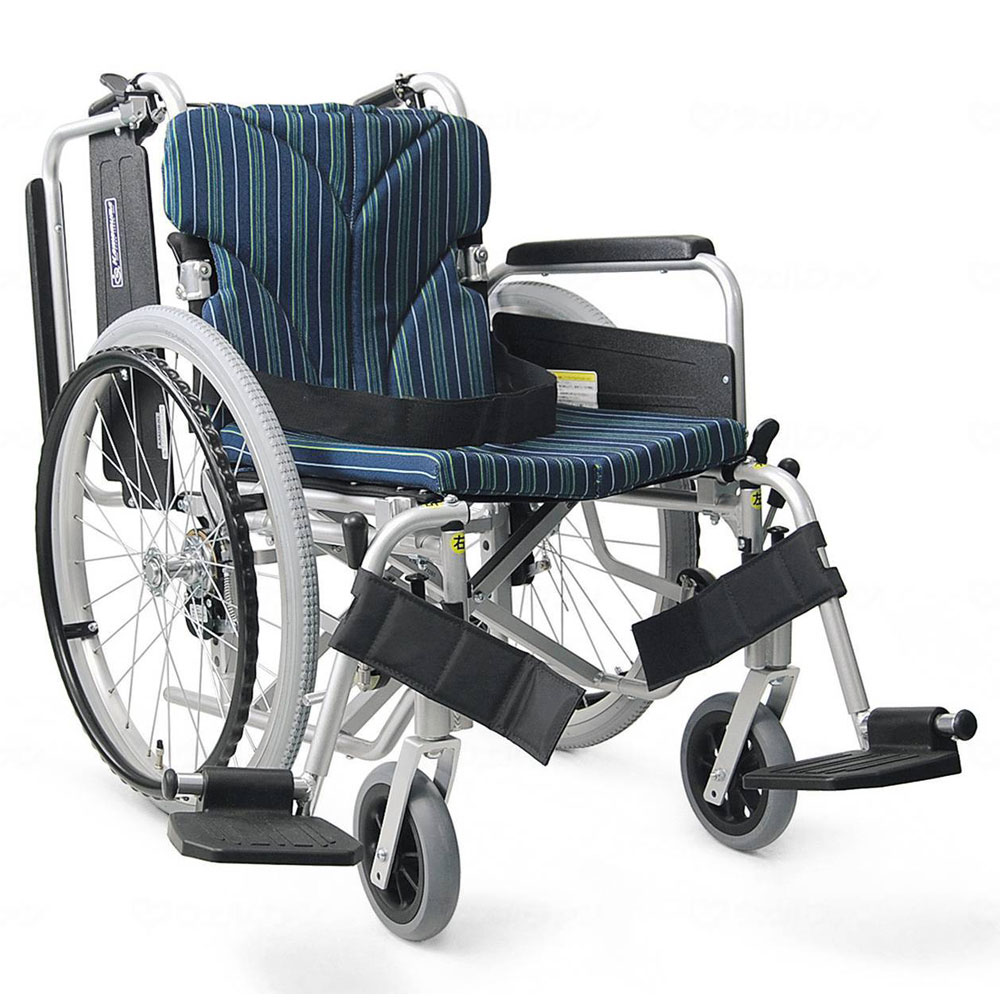 自走用車椅子KA822－40B－M（後輪22インチ）介助ブレーキ付