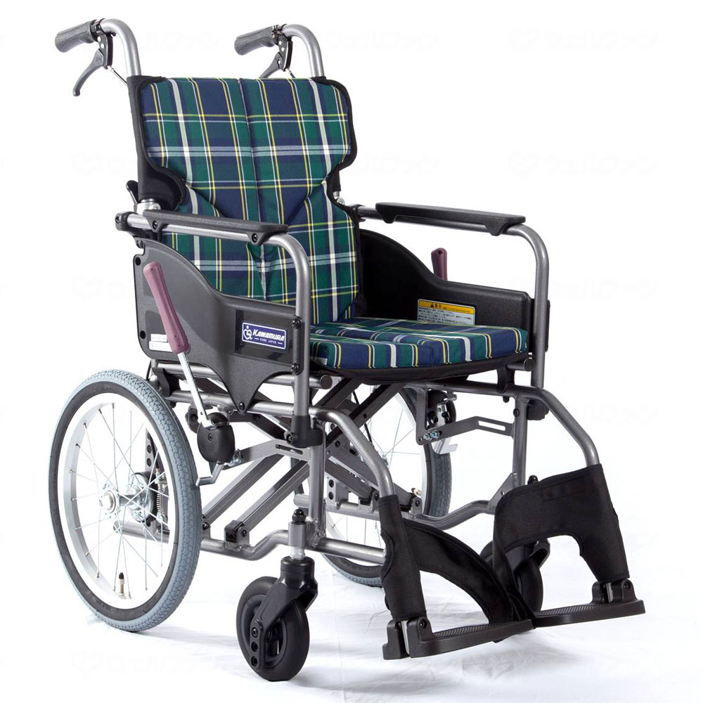 介助式車いす モダンAスタイル（エアータイヤ仕様・背折れ式・ドラム式