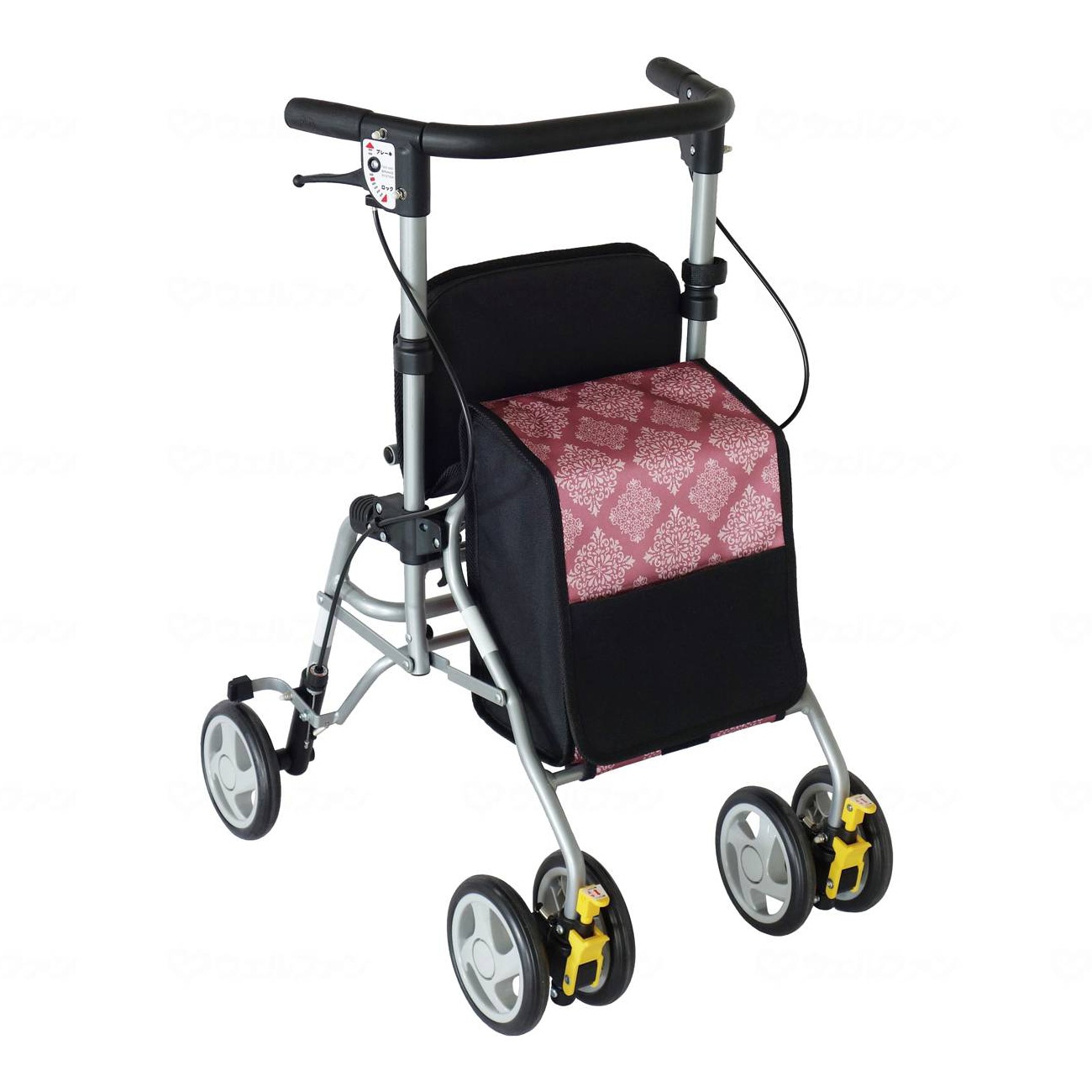 シンフォニー SPスリム ダマスクピンク ｜ シルバーカー・歩行器,歩行