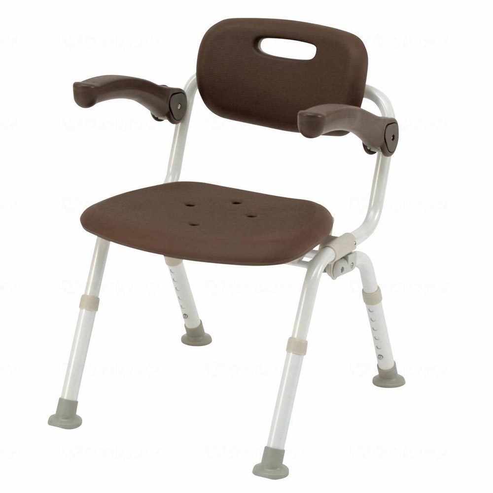 シャワーチェア〔ユクリア〕ミドルSPおりたたみN ｜ 入浴用具