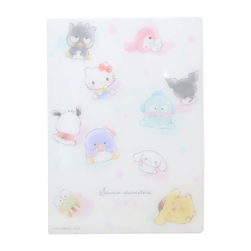 カミオジャパン 下敷き ゆるっと サンリオキャラクターズ お花ちらし