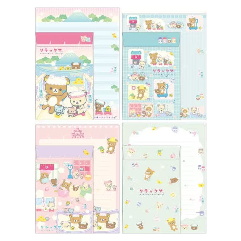 リラックマ グッズ メモ帳 シール レターセット 2007年 リラックマ