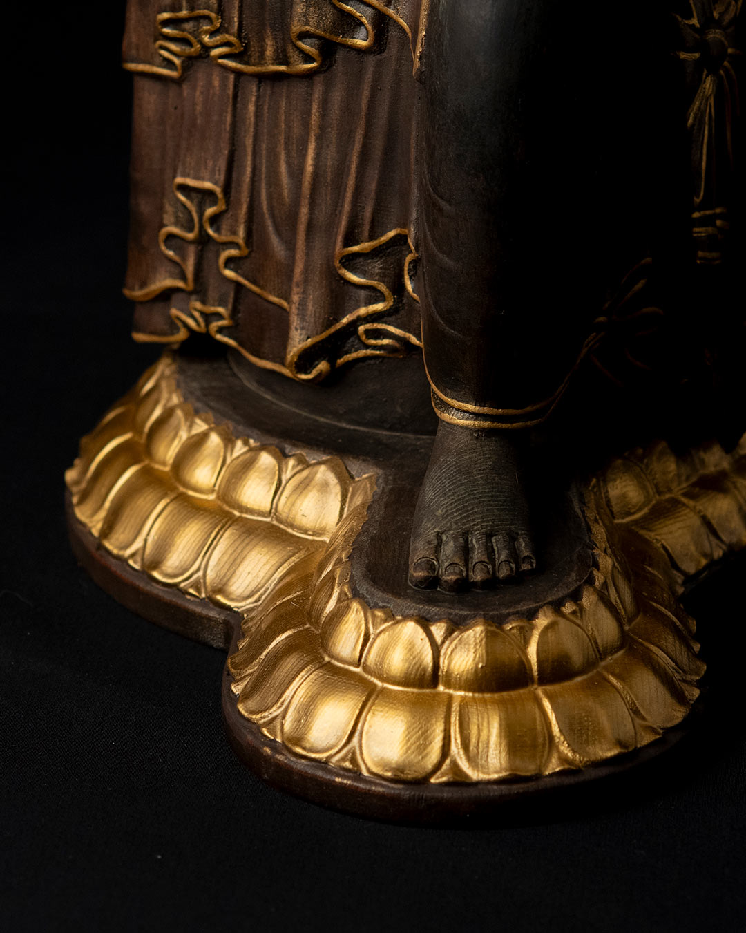 仏像】リアル仏像 木造 弥勒菩薩半跏思惟像 篁千礼特別彩色 | リアル