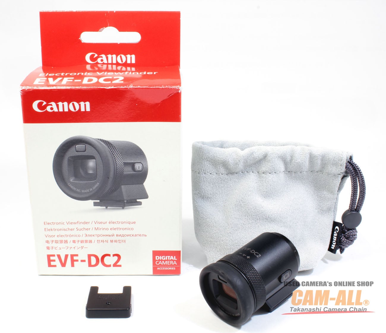 美品)Canon EVF-DC1 液晶ビューファインダー キヤノン Canon 電子