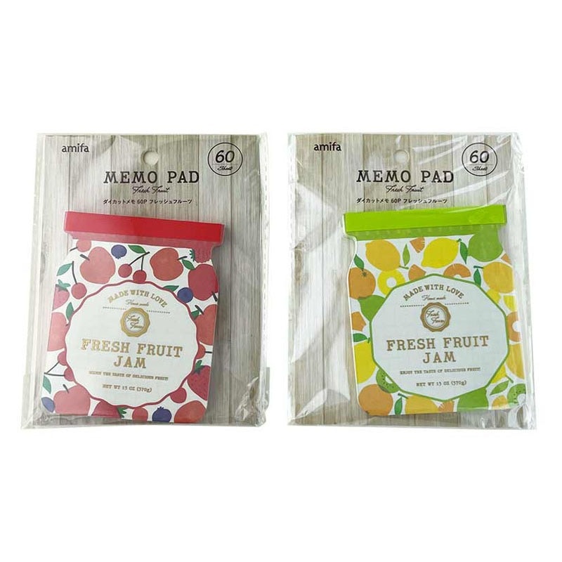 ダイカットメモ60Pフレッシュフルーツ【公式】≪1個からお届け