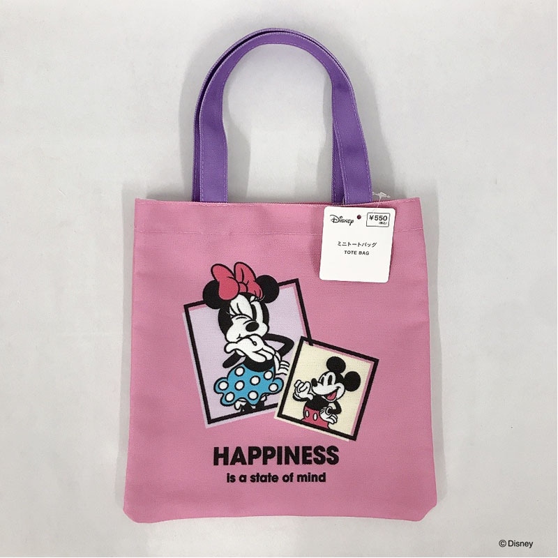 ディズニー／ミニーマウス ミニトートバッグ【公式】≪1個からお届け